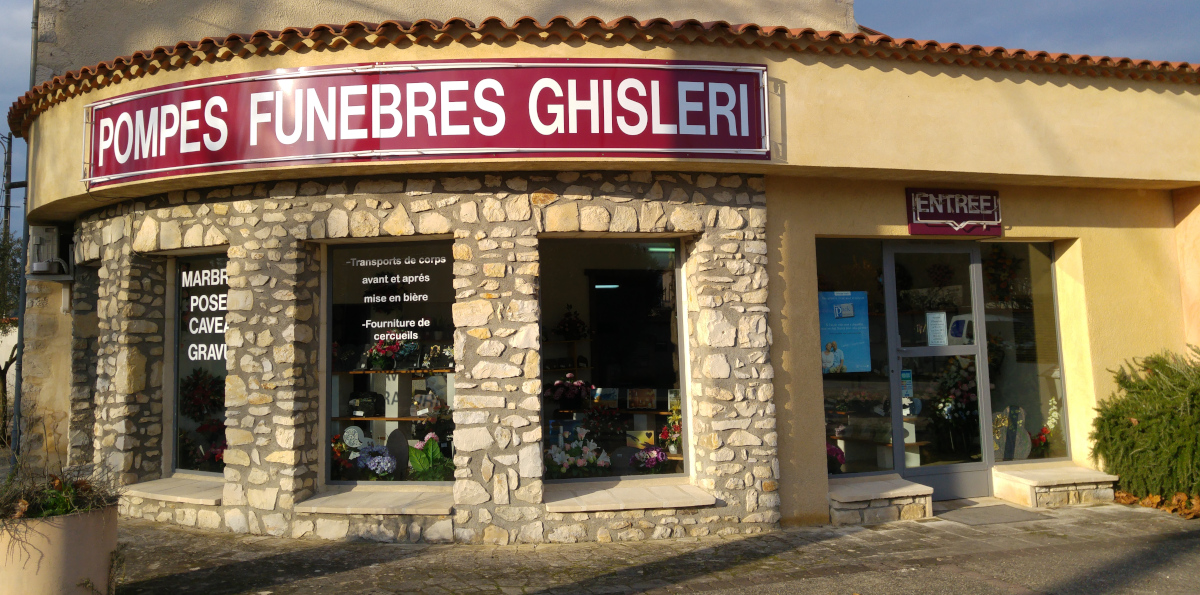 Agene de pompes funèbres Ghisleri à Montélimar