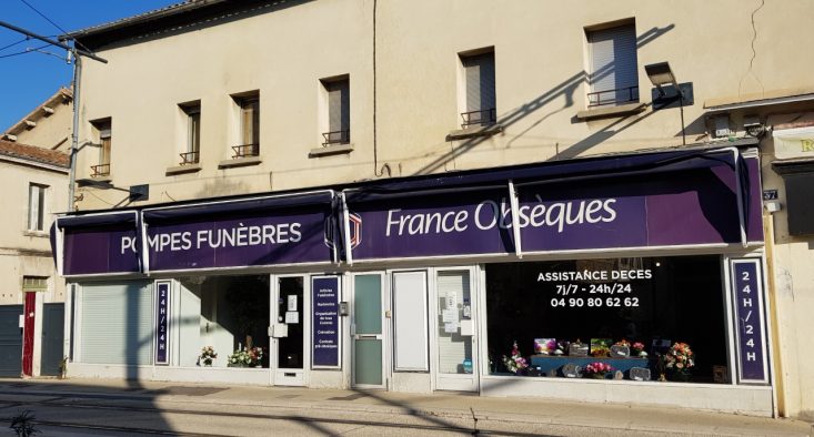 Agence de pompes funèbres France Obsèques à Avignon-Saint-Ruf